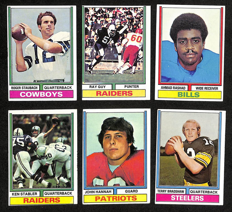 1974 Topps Football Card Complete Set (1-528) Bradshaw Hannah RC Staubach 197612