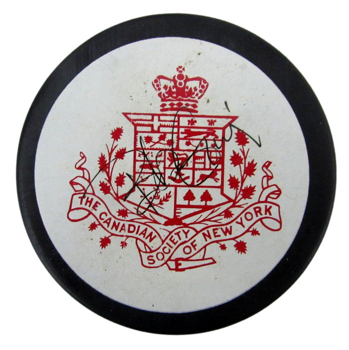 Bob Gainey HOF Signed/Autographed Montreal Canadiens Hockey Puck JSA 197344