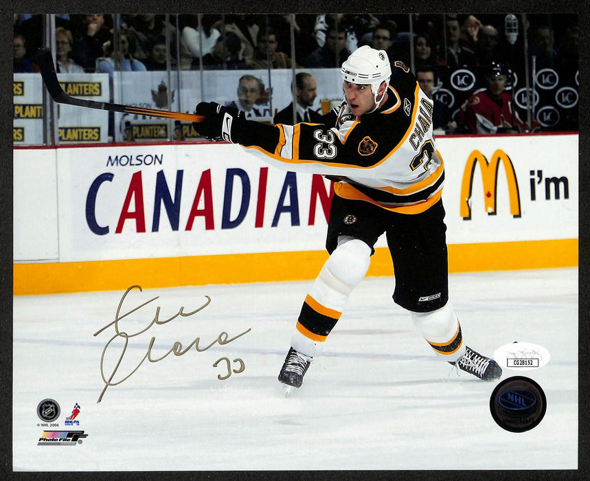Zdeno Chara HOF Signed/Autographed 8x10 Photo Boston Bruins JSA 197078