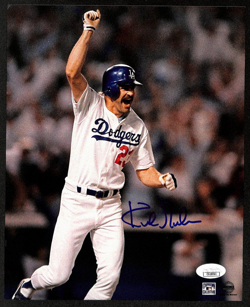 Kirk Gibson Signed/Auto 8x10 Photo 1988 World Series Game 1 Dodgers JSA 196836