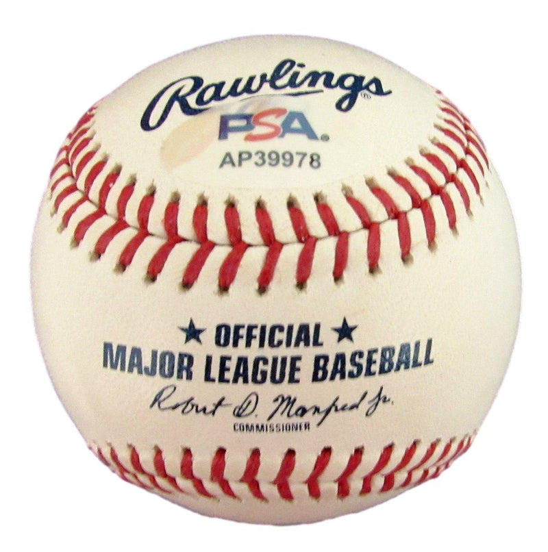 Garet Crochet Signed/Autographed OML Baseball Boston Red Sox PSA/DNA 196768
