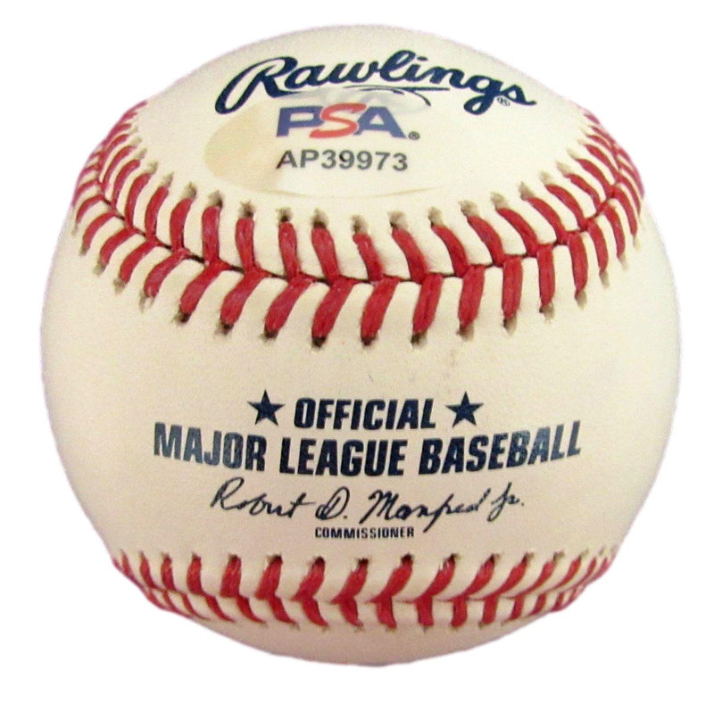Aaron Judge Signed/Autographed OML Baseball New York Yankees PSA/DNA 196769