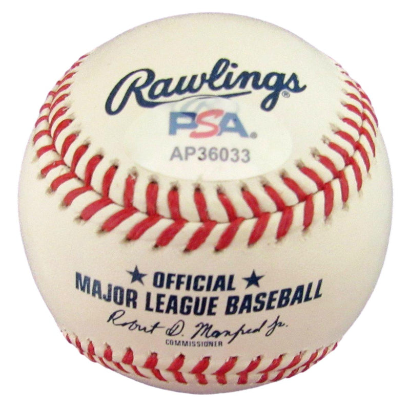 Julio Rodriguez Signed/Autographed OML Baseball Seattle Mariners PSA/DNA 197748
