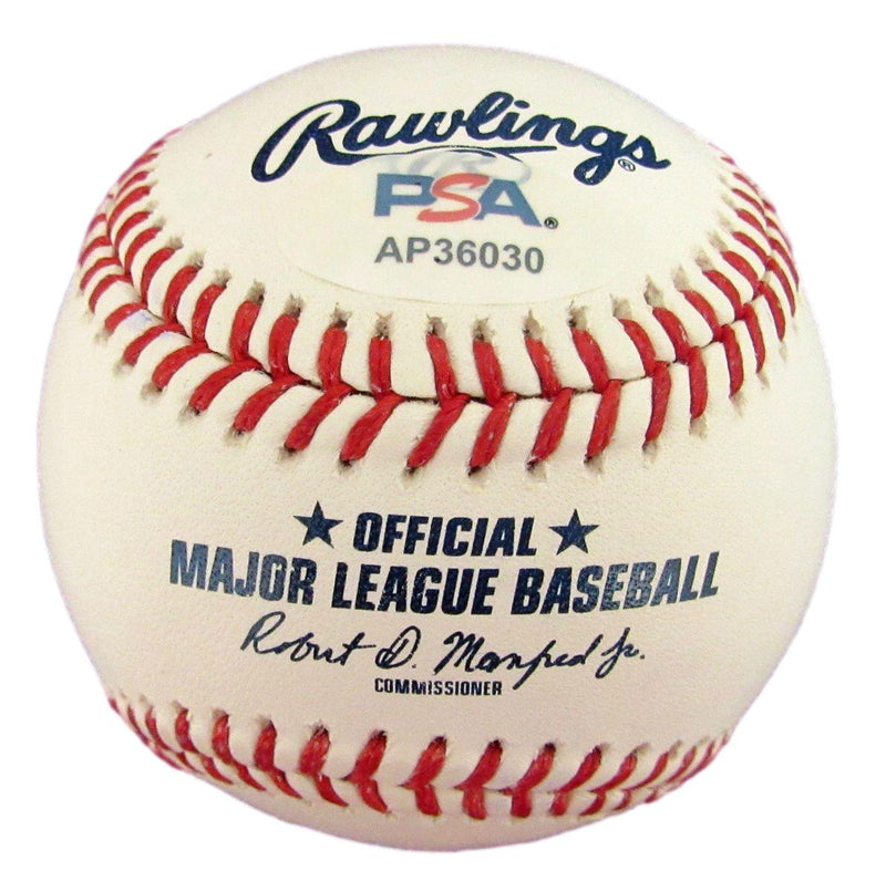 Kyle Schwarber Signed/Auto OML Baseball Philadelphia Phillies PSA/DNA 197749
