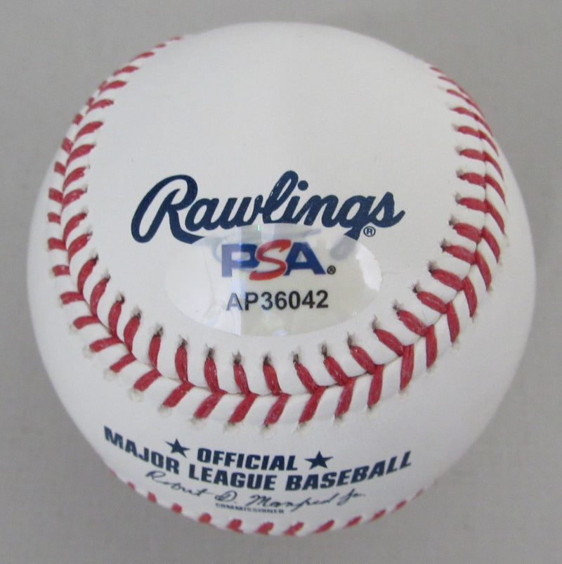 Mike Trout Signed/Autographed OML Baseball Los Angeles Angels PSA/DNA 197772