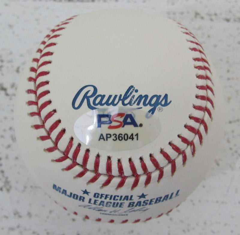 Mike Trout Signed/Autographed OML Baseball Los Angeles Angels PSA/DNA 197773