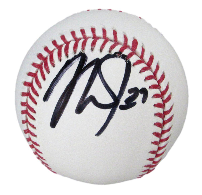 Mike Trout Signed/Autographed OML Baseball Los Angeles Angels PSA/DNA 197775