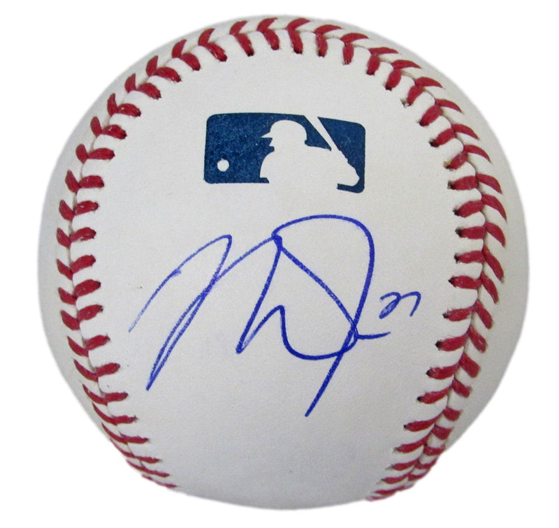 Mike Trout Signed/Autographed OML Baseball Los Angeles Angels PSA/DNA 197776