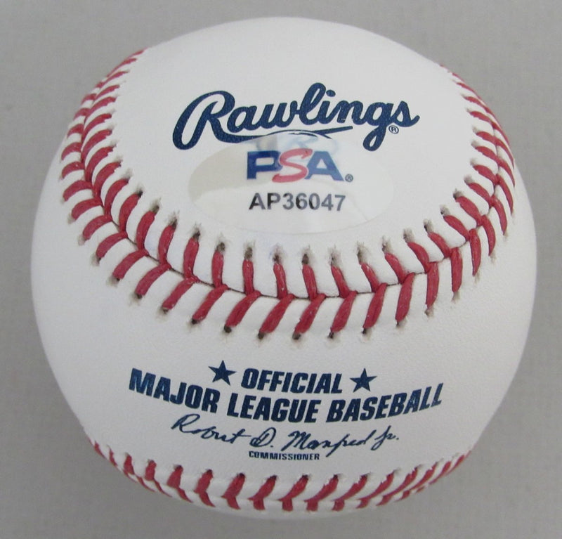 Max Scherzer Signed/Autographed OML Baseball Washington Nationals PSA/DNA 197777