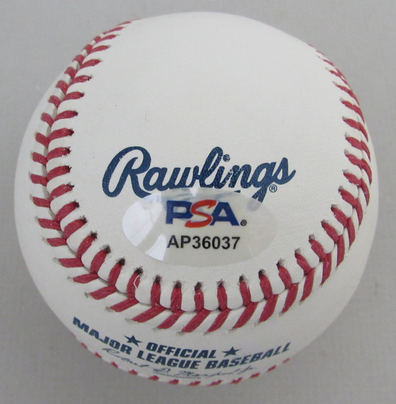 Mike Trout Signed/Autographed OML Baseball Los Angeles Angels PSA/DNA 197779
