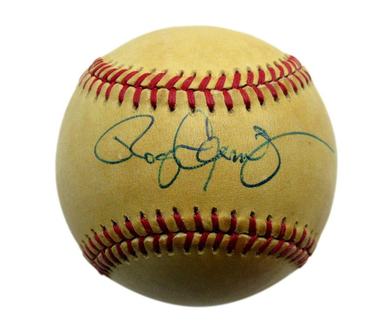 Roger Clemens Signed/Auto 1986 WS Baseball Boston Red Sox PSA/DNA 197477