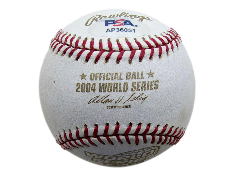 David Ortiz HOF Signed/Auto 2004 WS Baseball Boston Red Sox PSA/DNA 197482