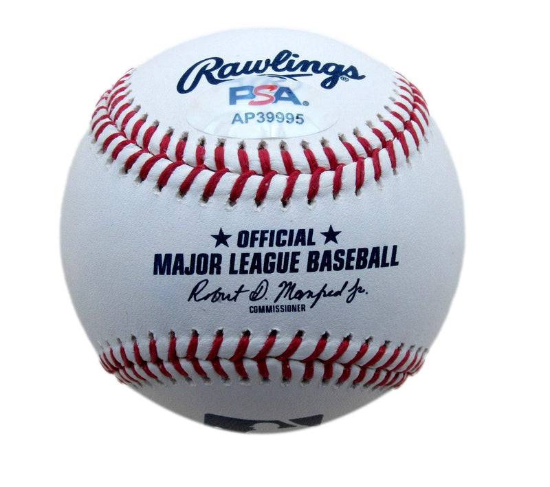 Gunnar Henderson Signed/Auto OML Baseball Baltimore Orioles PSA/DNA 197500
