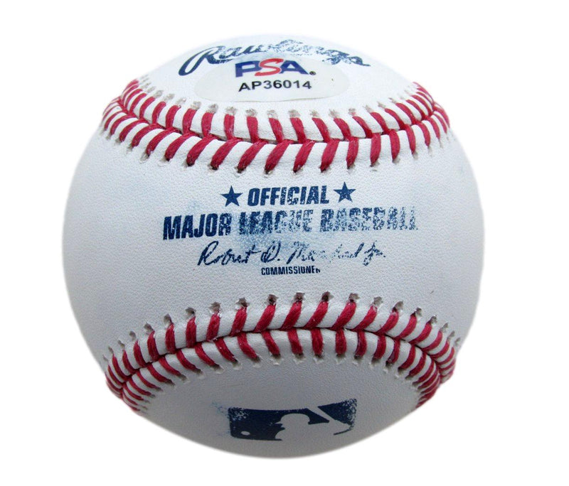 Freddie Freeman Signed/Auto OML Baseball Los Angeles Dodgers PSA/DNA 197521