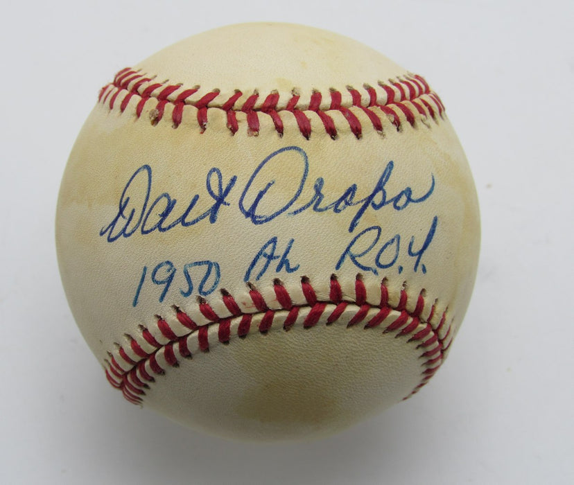Walt Dropo Signed/Inscribed OAL Baseball Chicago White Sox 196317