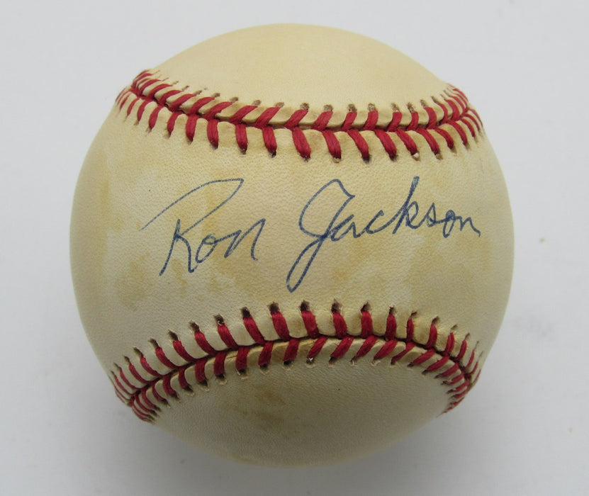 Ron Jackson Signed/Autographed OAL Baseball Chicago White Sox 196320