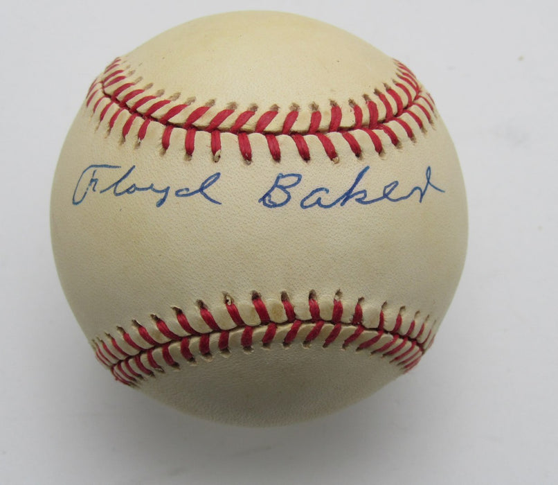 Floyd Baker Signed/Autographed OAL Baseball Chicago White Sox 196325