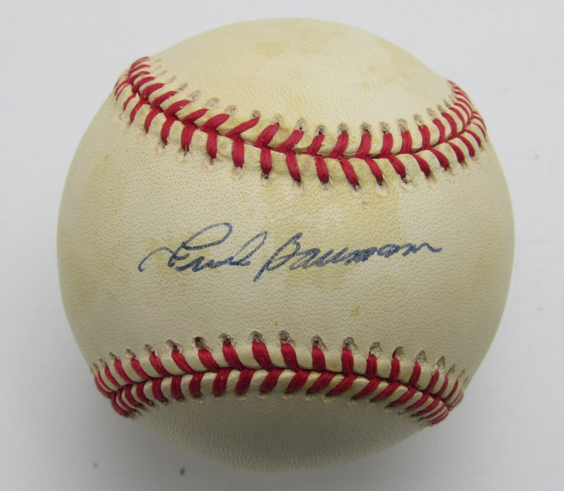 Frank Baumann Signed/Autographed ONL Baseball 1960 ERA Title White Sox 196329
