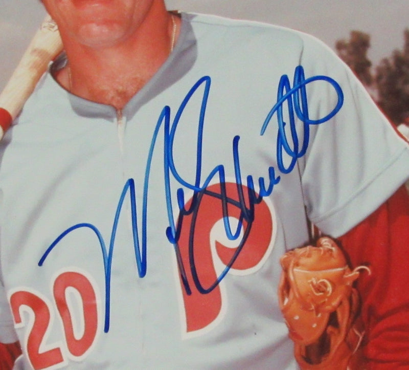 Mike Schmidt HOF Signed/Auto 8x10 Photo Philadelphia Phillies Framed JSA 190853