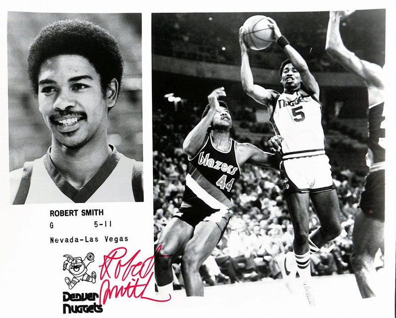 Robert Smith Nuggets Vintage Team Issued Signed/Auto 8x10 Photo 189110