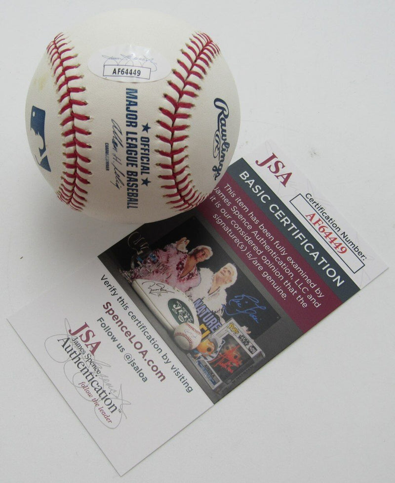 Willie Horton Autographed OML Baseball Detroit Tigers JSA