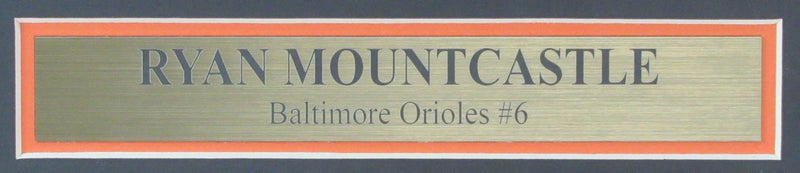 Ryan Mountcastle Signed 8x10 Photo Baltimore Orioles Framed Beckett 187160