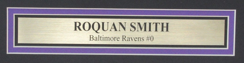 Roquan Smith Ravens Autographed 16x20 Photo Framed Beckett 184989