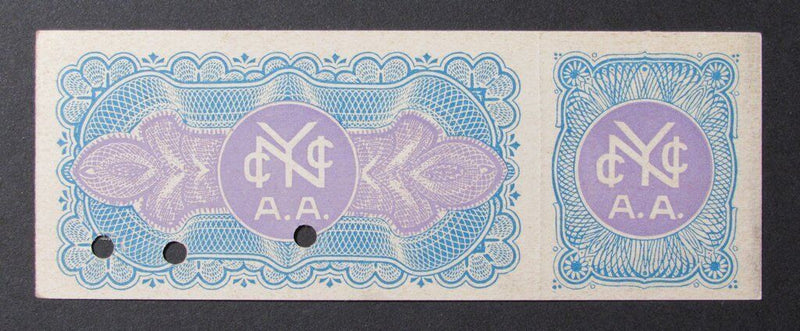 1930 Seton Hall College vs. The City College Proof Ticket 10/11/30 CC Stadium
