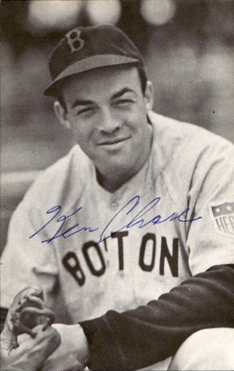 Ken Chase Red Sox d. 1985 Signed/Autographed 3x5  Photo 178126