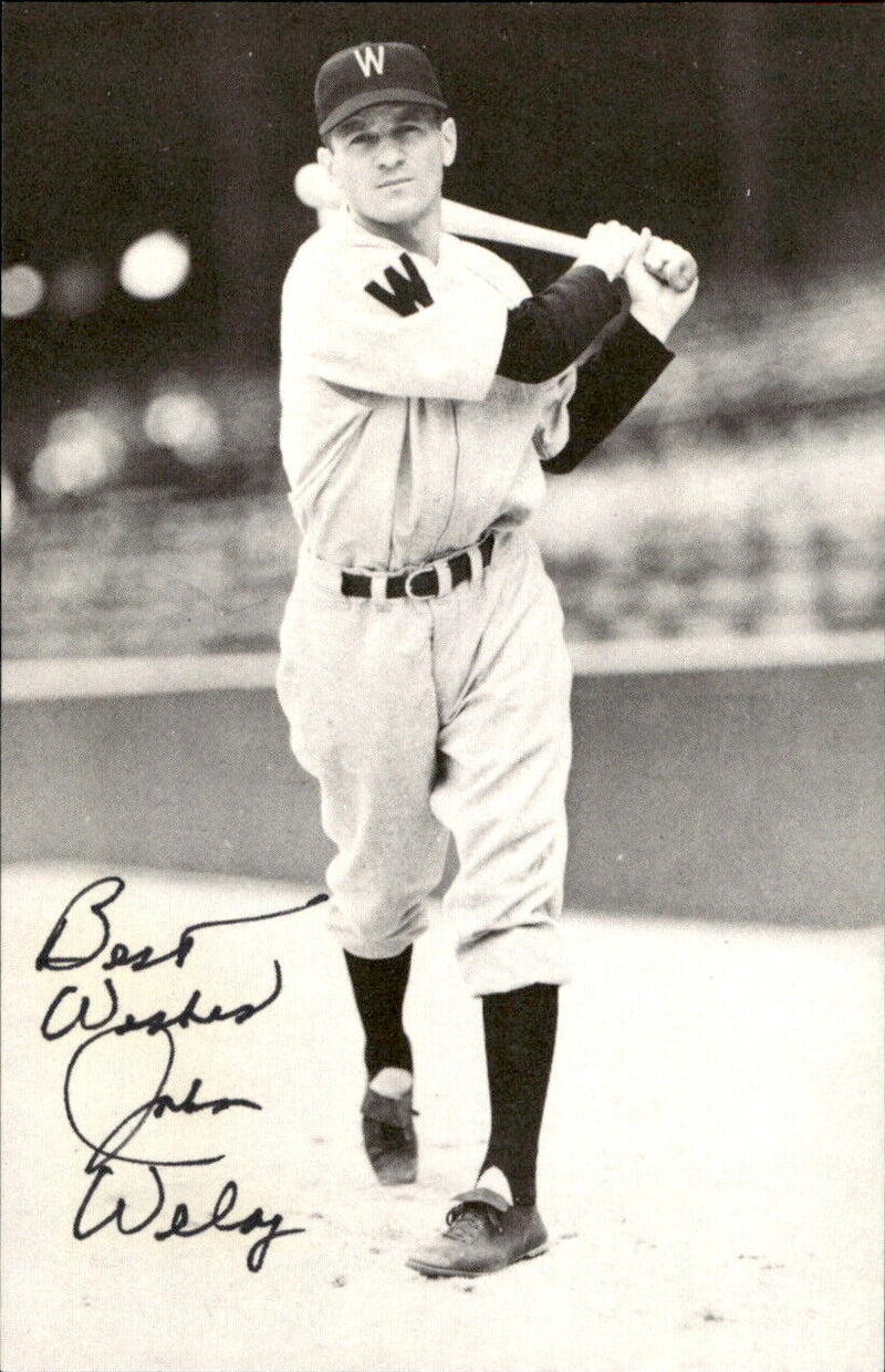 Johnny Welaj Senators d. 2003 Signed/Autographed 3x5  Photo 179314