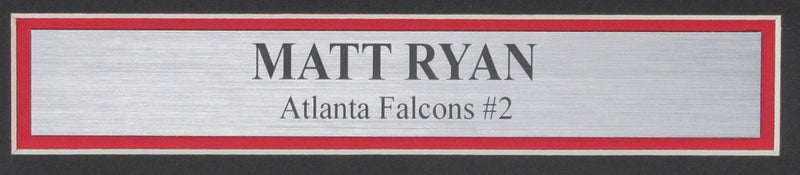 Matt Ryan Signed/Autographed 8x10 Photo Atlanta Falcons Framed Beckett 193099