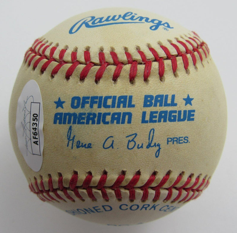 Hoyt Wilhelm HOF Autographed OAL Baseball Chicago White Sox JSA