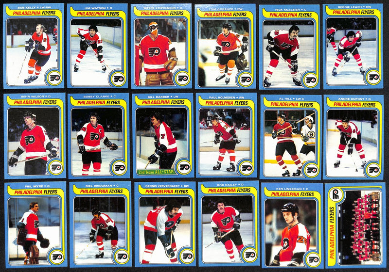 1979-80 Topps Hockey Philadelphia Flyers Complete Team Set (20/20) Cards 189206