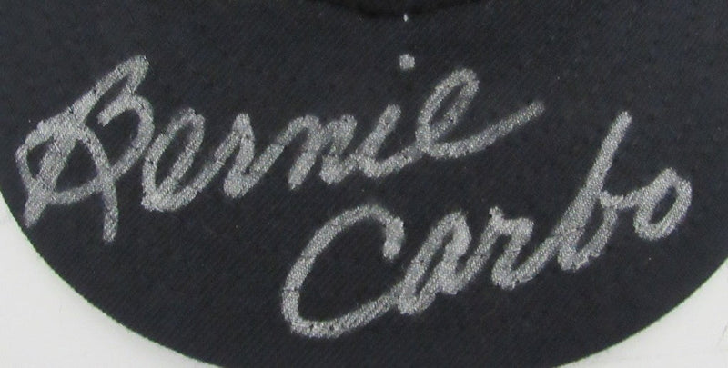 Bernie Carbo Signed New Era Fitted Baseball Hat Boston Red Sox Fleer Holo 188012