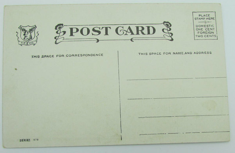 Vintage Postcard with "Won't be able to see you for awhile" 140068
