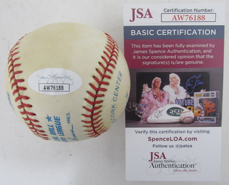 Ray Fosse Signed/Autographed OAL Baseball Cleveland Indians JSA 192461