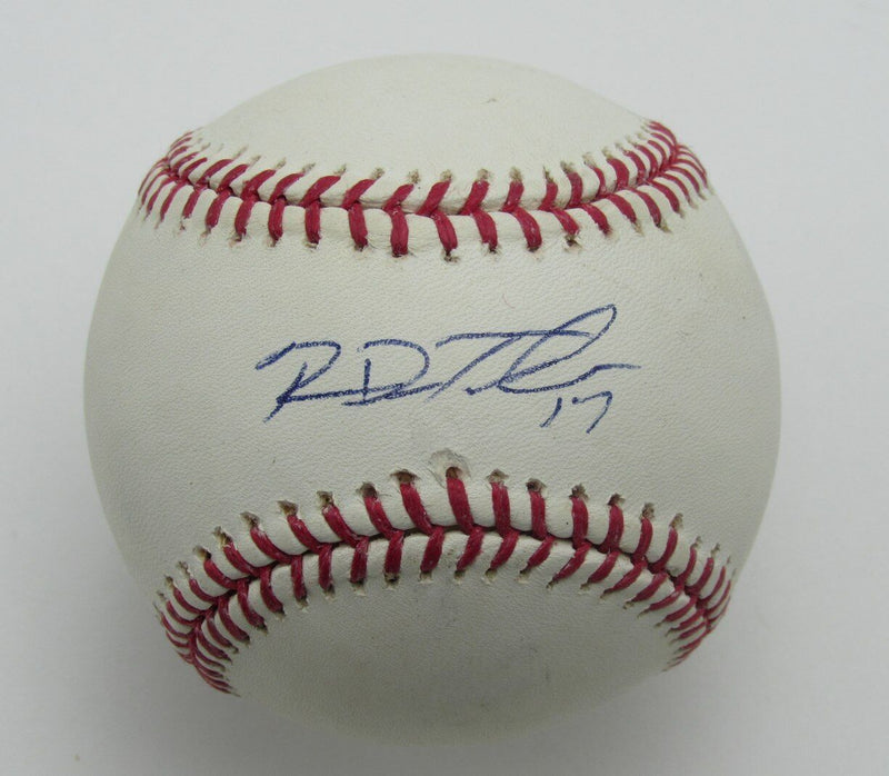 Ross Detweiler Washington Nationals Autographed/Signed  OML Baseball