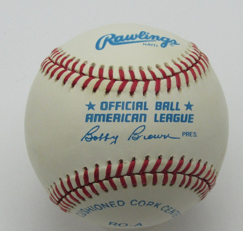 Brent Mayne Kansas City Royals/Mets Autographed/Signed OAL Baseball