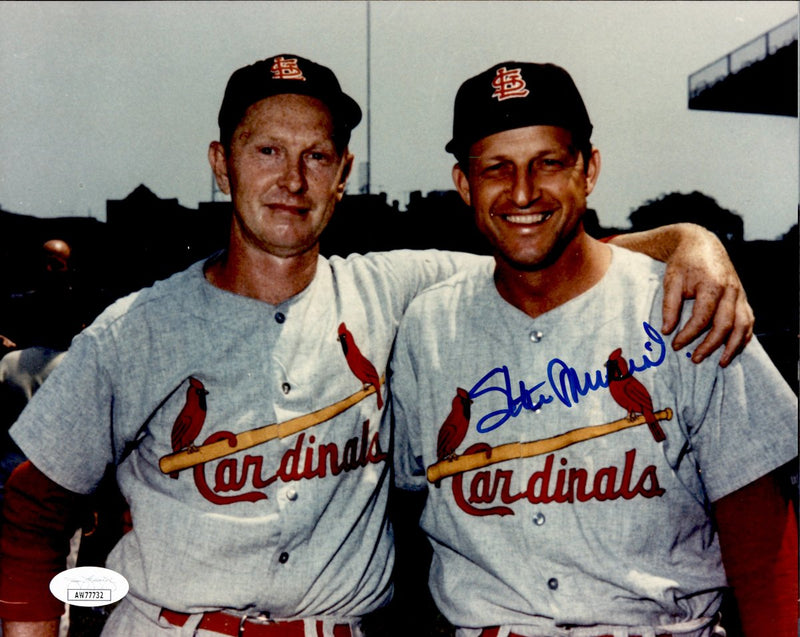 Stan Musial HOF Signed/Autographed 8x10 Photo St. Louis Cardinals JSA 191197