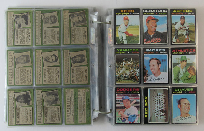 1971Topps Baseball Complete Set (752) Cards Aaron Clemente Munson Ryan 189194