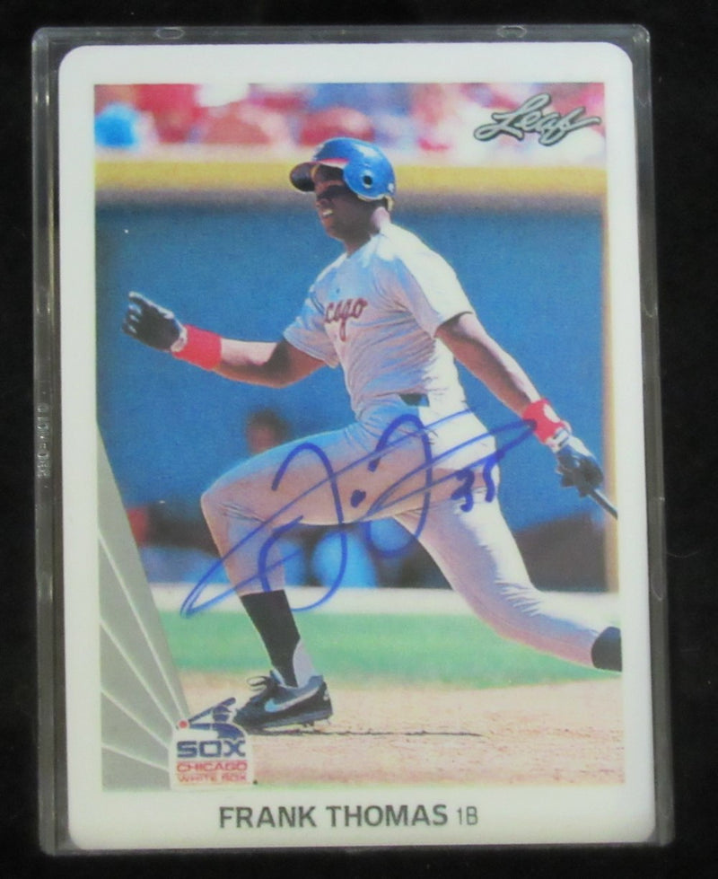 Ken Griffey Jr/Frank Thomas/Cal Ripken Jr Signed Porcelain Rookie Cards UDA 1907