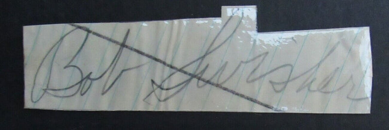 Bob Swisher Northwestern/Chicago Bears  d.1979 Signed Cut  PSA/DNA 150182