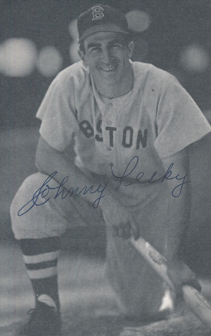 Johnny Pesky Red Sox d. 2012 Signed/Autographed 3x5  Photo 179356