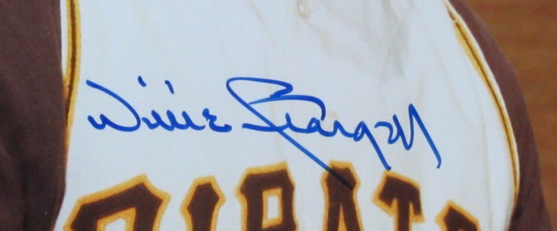 Willie Stargell HOF Signed/Auto 8x10 Photo Pittsburgh Pirates Framed JSA 190844