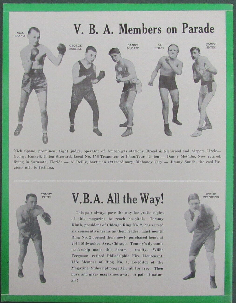 Summer 1957 Vintage The Veteran Boxer Magazine Perry/Freeman 167711