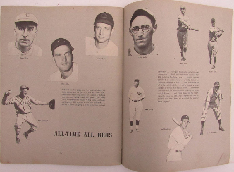 Vintage 1951 Cincinnati Reds Yearbook 175614