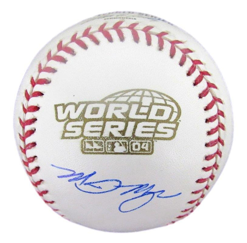 Mike Myers Autographed 2004 World Series Baseball Boston Red Sox PSA/DNA 182608