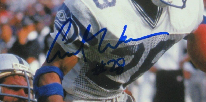 Curt Warner Seattle Seahawks Signed/Autographed 8x10 Photo Framed JSA 162258