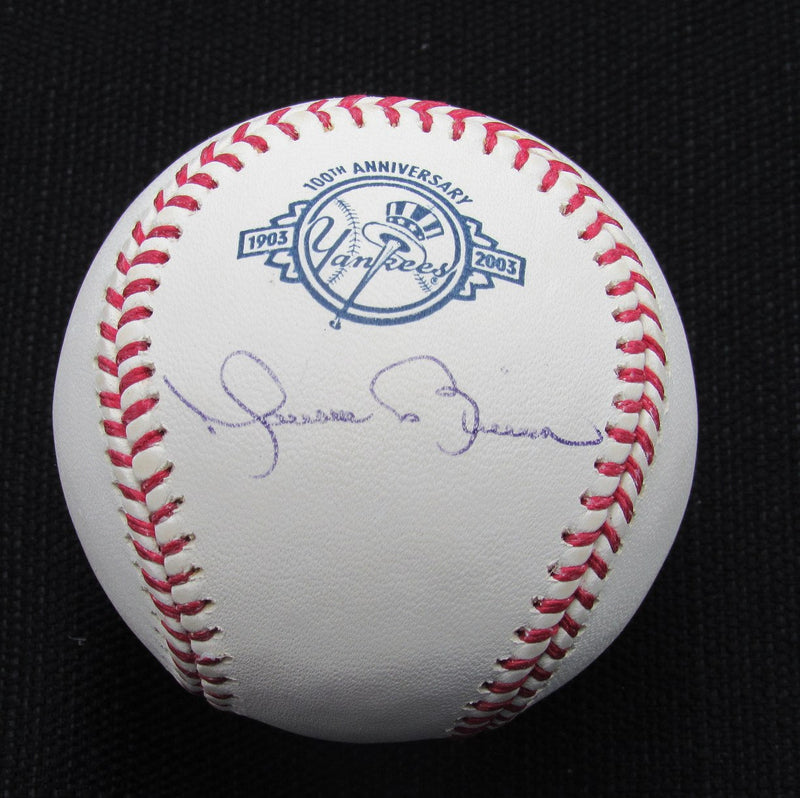 Mariano Rivera Signed/Auto Yankees 100th OML Baseball PSA/DNA 187003