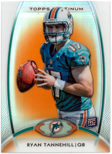 Ryan Tannehill 2012 Topps Platinum Rookie Card (RC) #110 (Texas A&M/Dolphins)